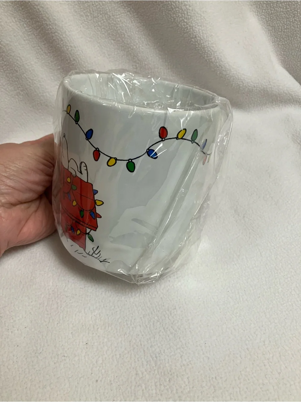 Peanuts white ceramic